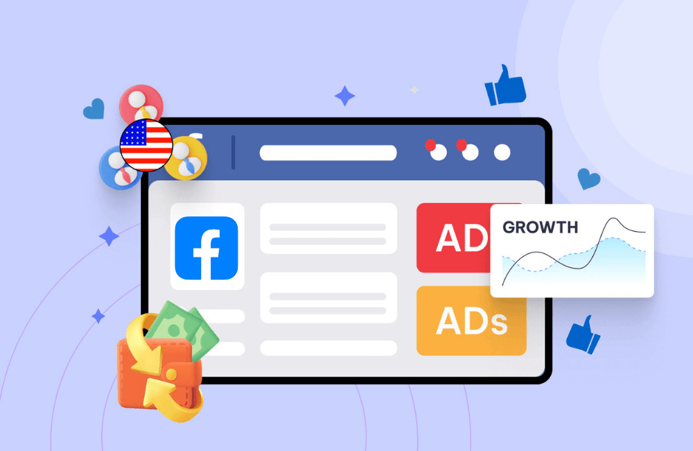 Why should you rent a Facebook advertising account in the United States?