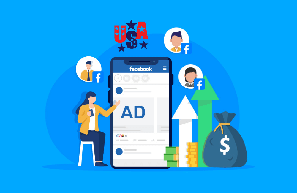 Overview of Facebook advertising in the US market in 2025
