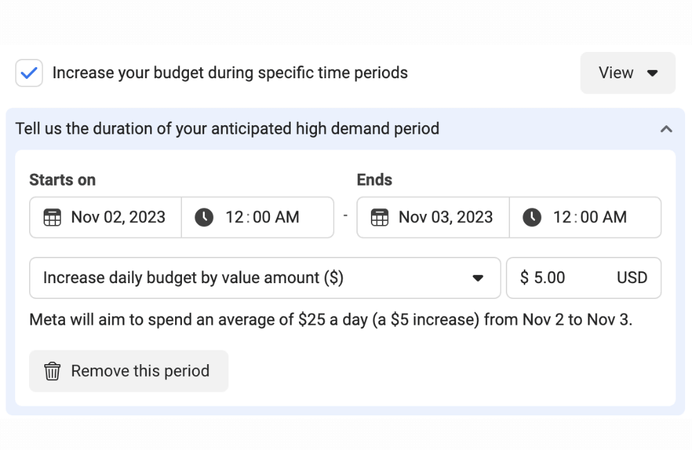 A guide on how to set up your Facebook ad budget.