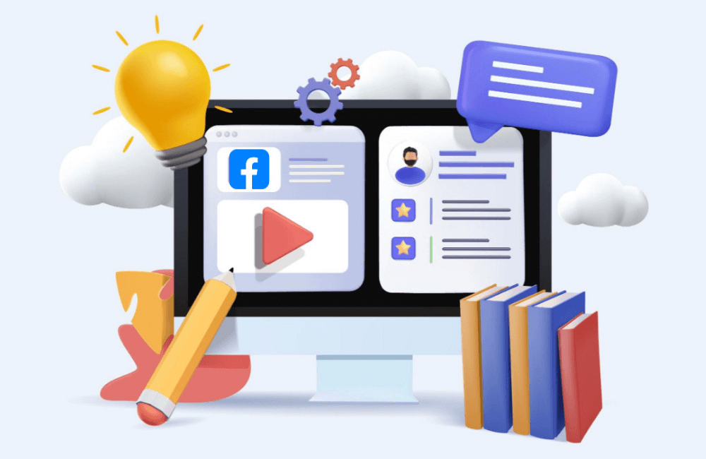 What obstacles are there when running online course ads on Facebook?