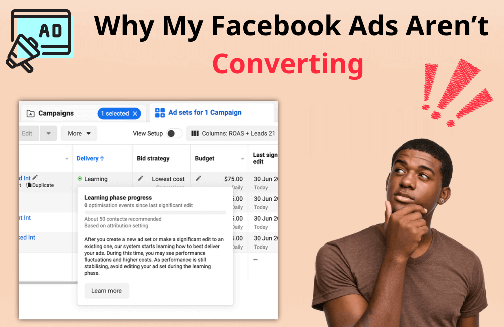 Why My Facebook Ads Aren’t Converting (And How to Fix That)