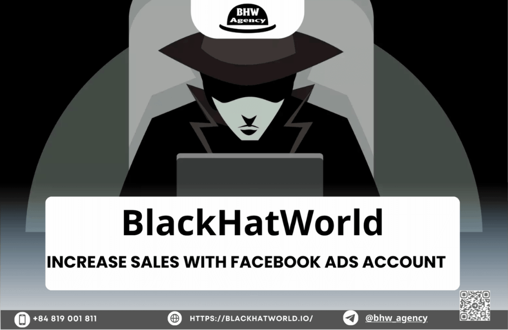 BlackHat - Increase sales with Facebook Ads Agency