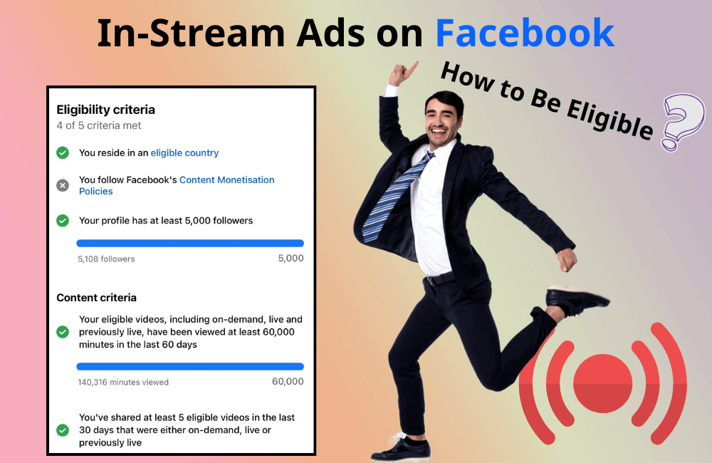 How to Be Eligible for In Stream Ads on Facebook?