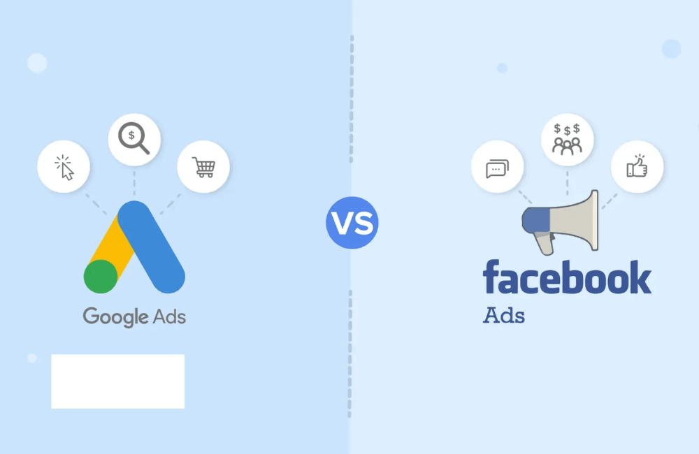 Understanding the difference between Facebook Ads and Google Ads