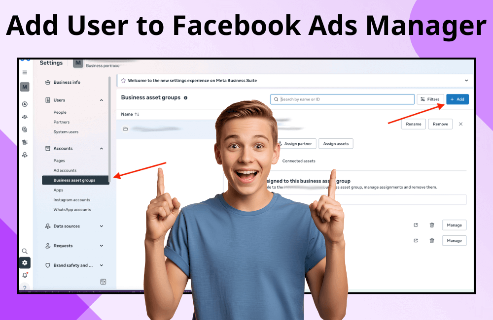 How to Add someone to Facebook Ads Manager (beginner's guide)