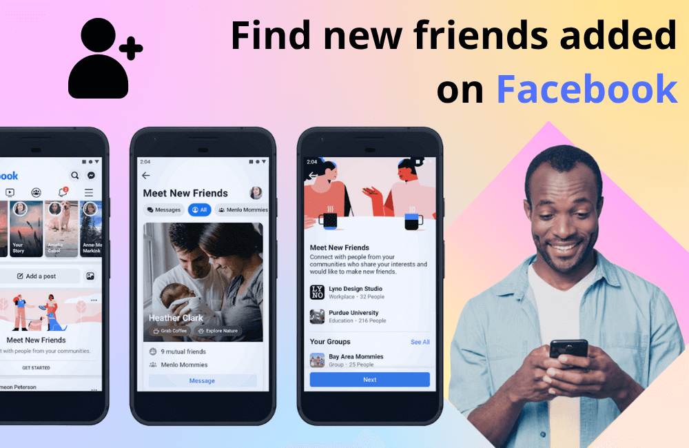 How to find new friends added on facebook(Update 2025)