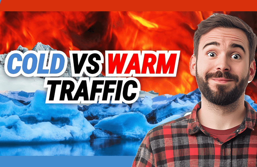 Advertising to warm and cold customer data