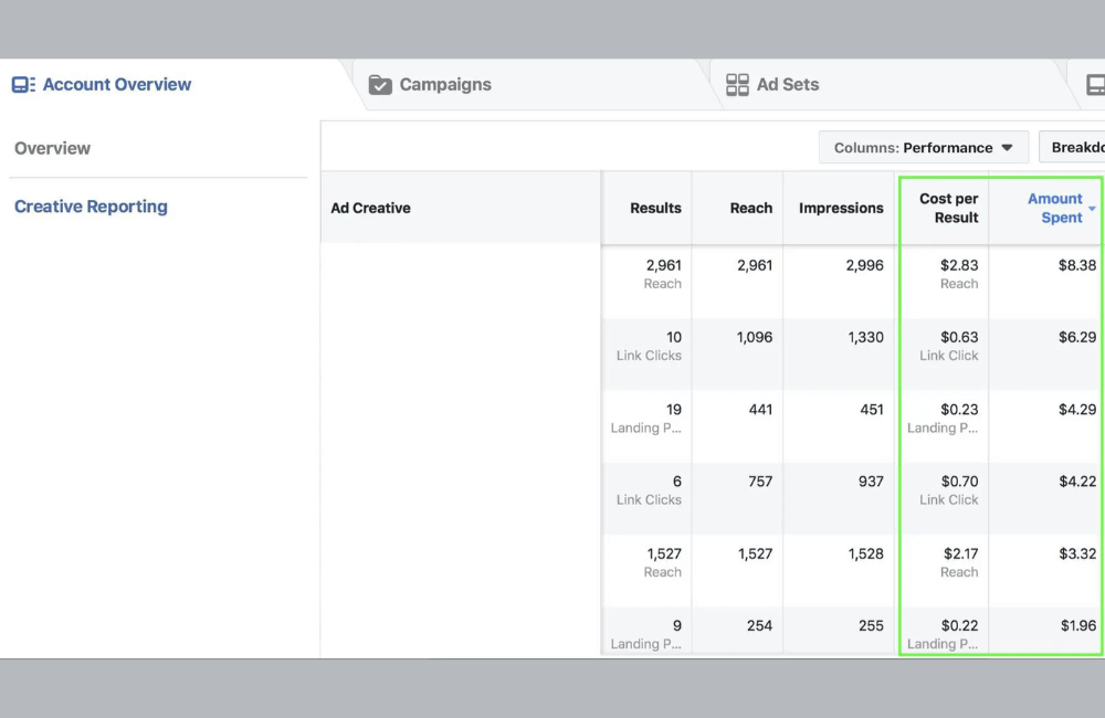 Share Experience in optimizing Financial Service Ad Campaigns on Facebook
