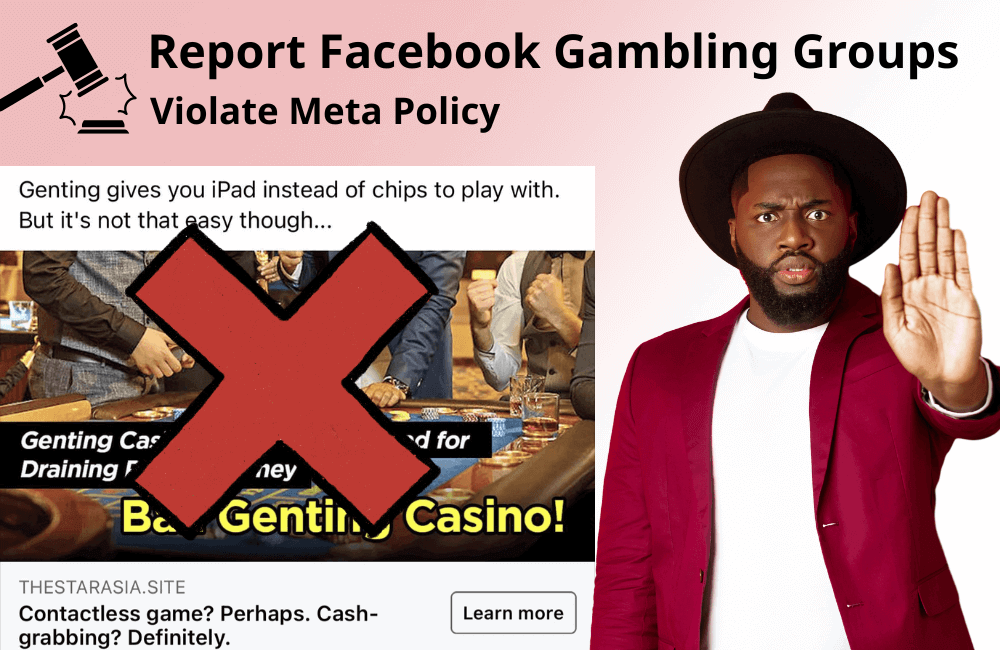 How to Report Facebook Gambling Groups That Violate Meta Policy (Step-by-Step)