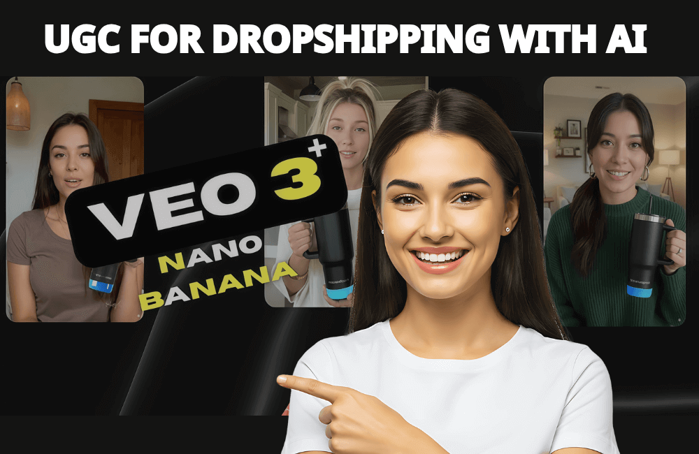 Guide to creating engaging UGC videos for Meta dropshipping advertisers using AI.